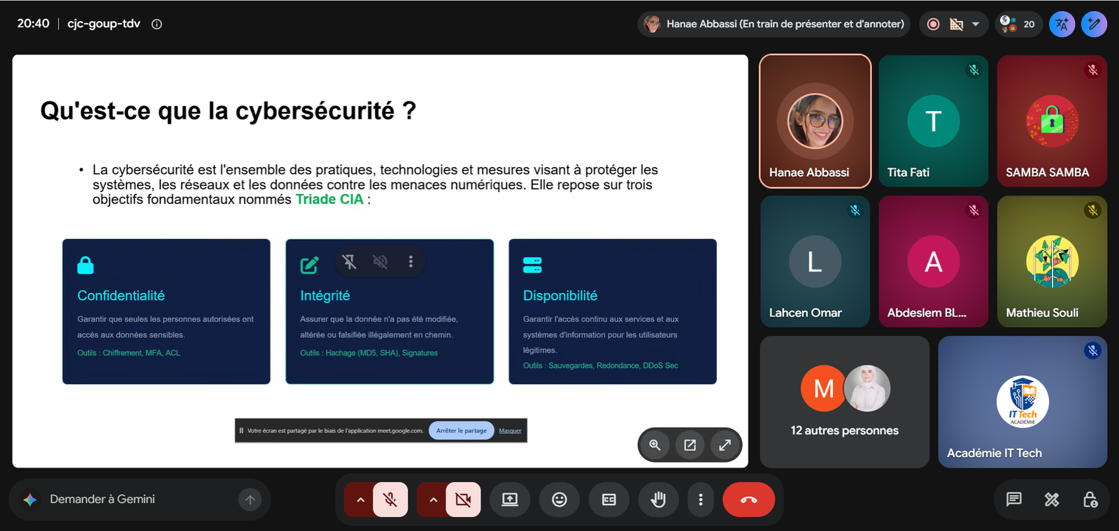 Webinaire cybersécurité